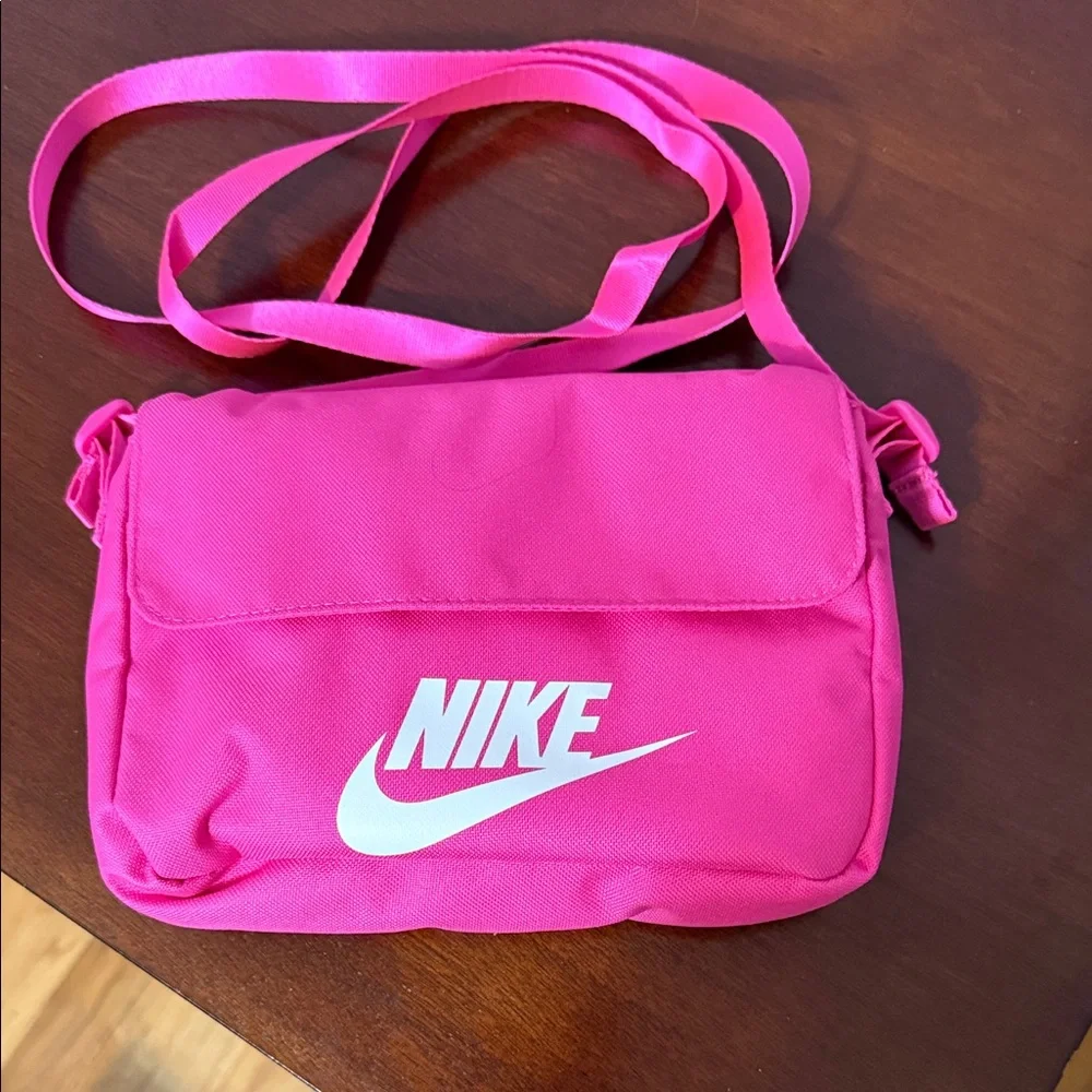 Nike Vibrant Pink Crossbody Bag - Picture 1 of 4
